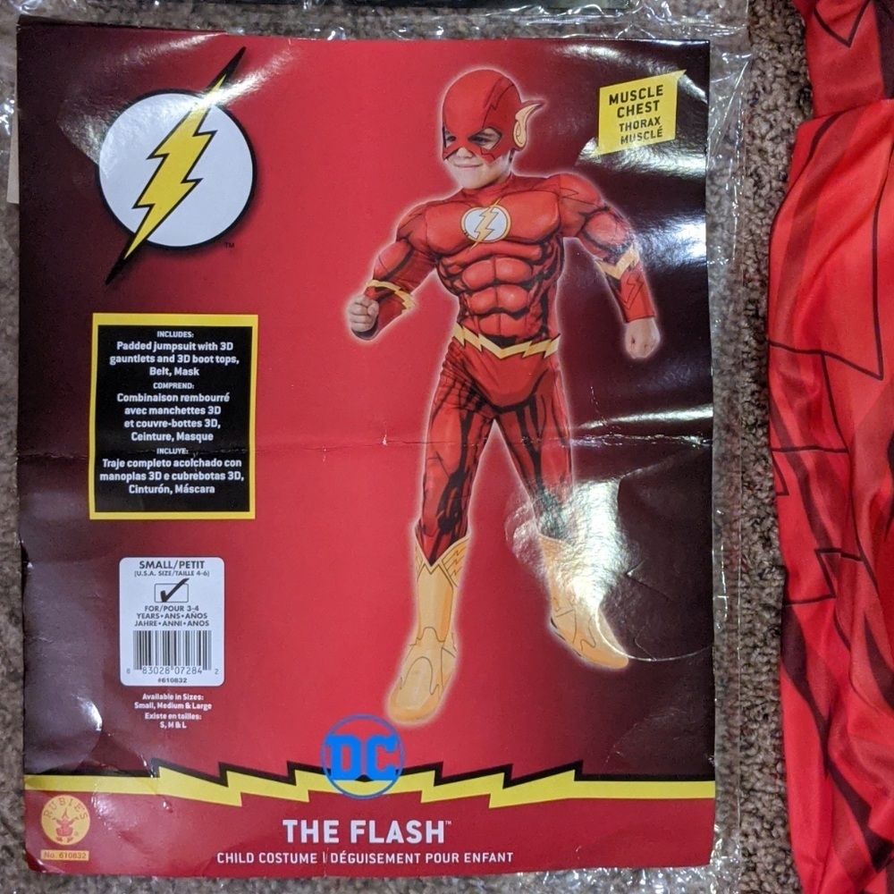 DC The Flash child costume Brand New